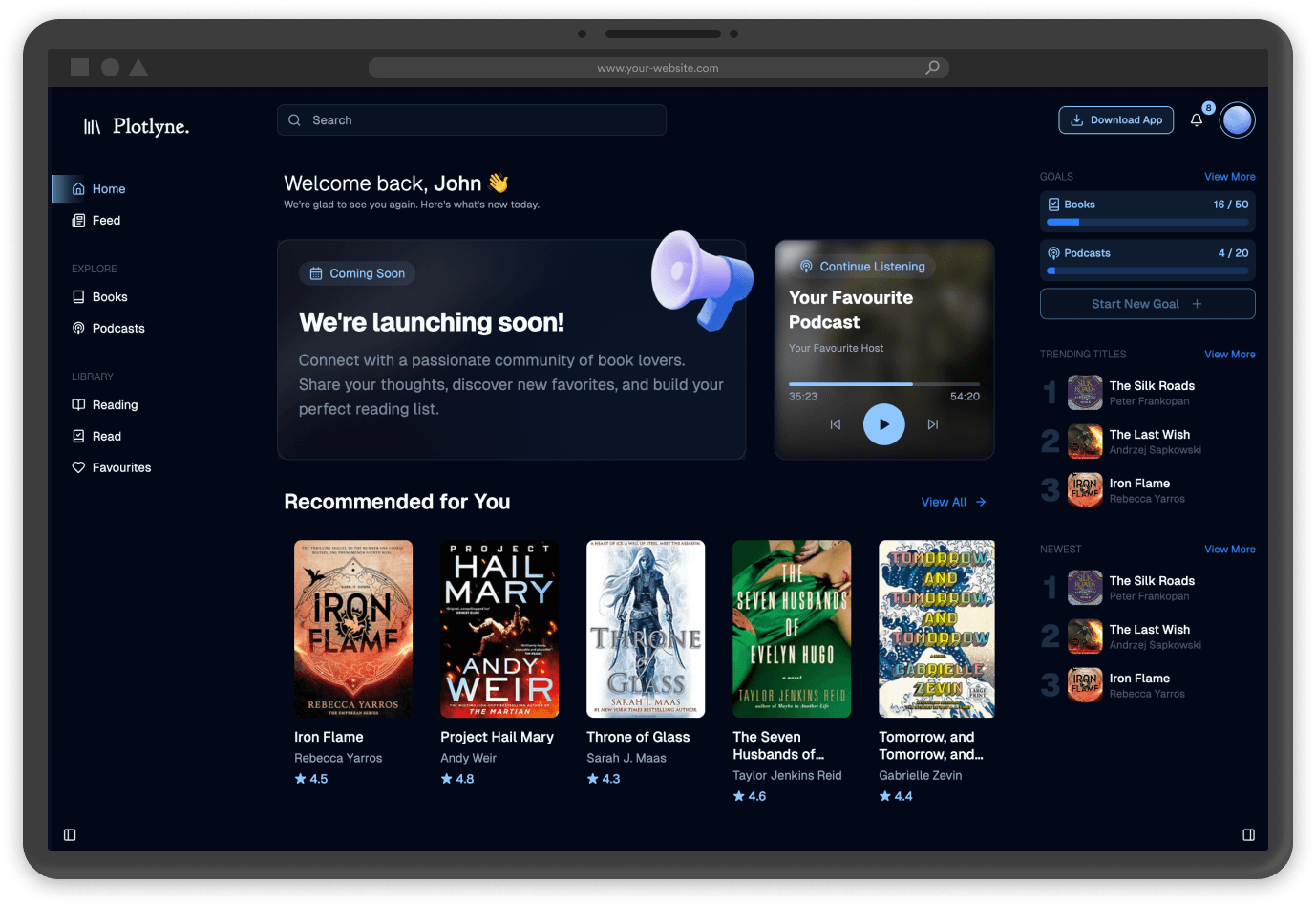 Plotlyne desktop application